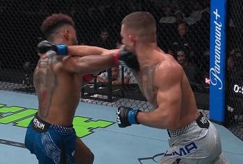 UFC Paris : Felipe Lima domine Morgan Charrière et s'impose par décision unanime