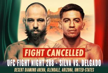 UFC Fight Night 288 - Combats annulés / reprogrammés | Glendale