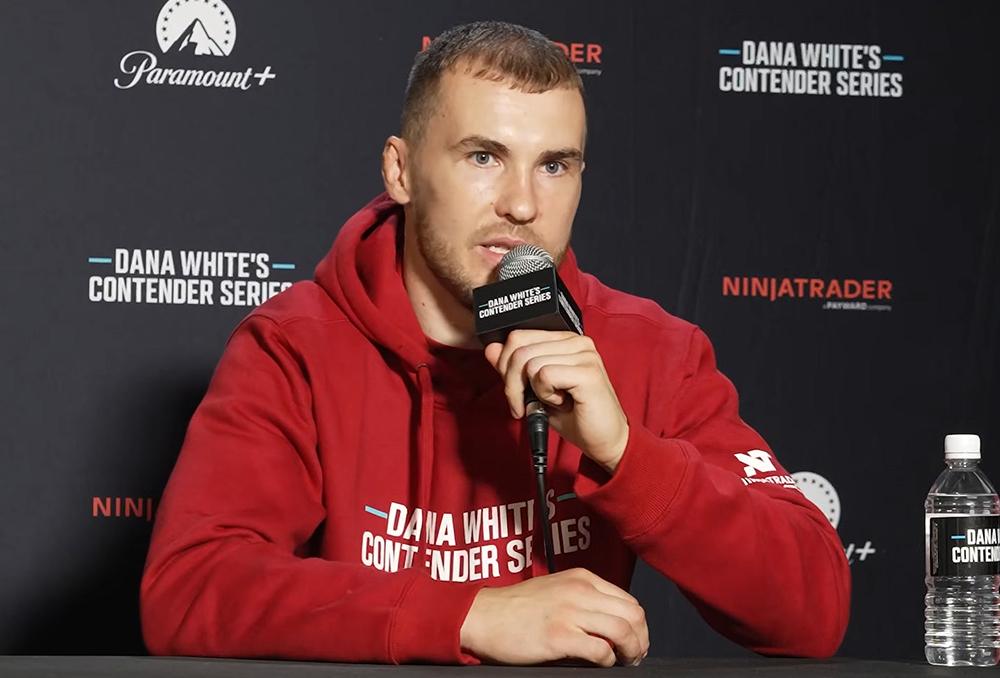 Martin Kozak entre dans l'histoire du MMA slovaque après son contrat décroché aux DWCS 91