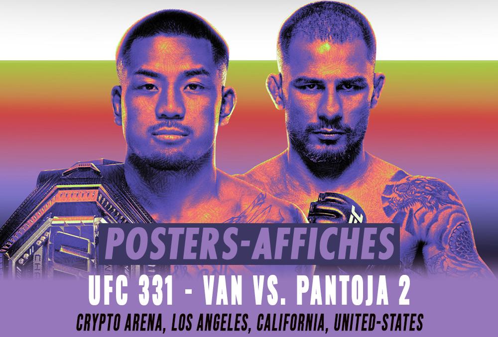 UFC 331 - Les posters et les affiches | Los Angeles