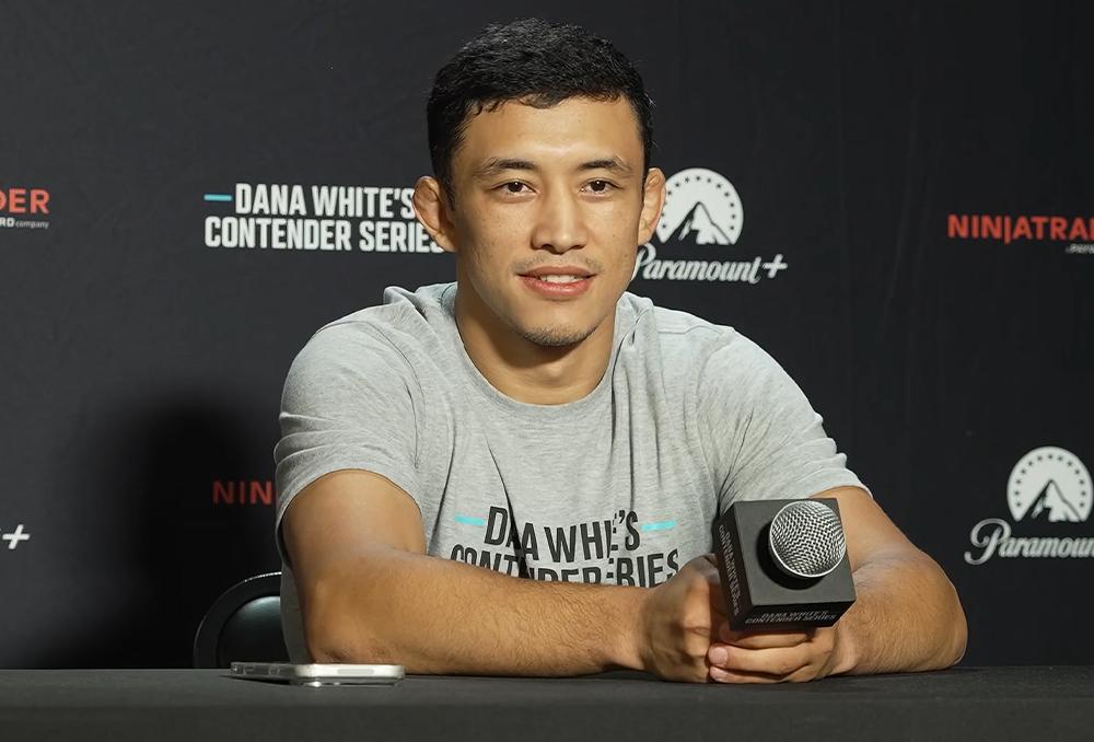 DWCS 92 : Akbar Abdullaev vise Max Holloway et se dit prêt pour l'élite de l'UFC
