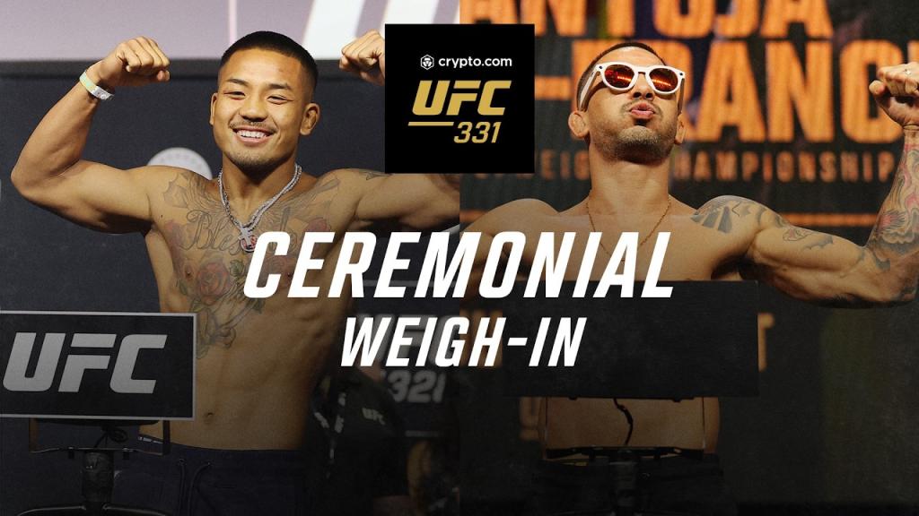 UFC 331 - Pesée cérémoniale | Los Angeles
