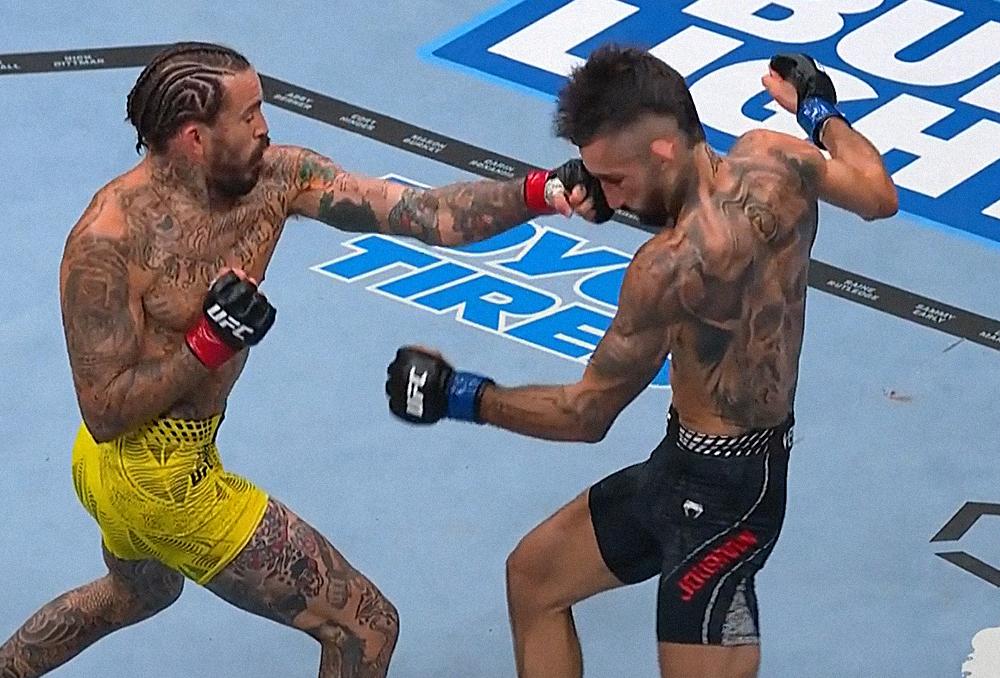 UFC 331 : Marlon Vera s'impose par TKO face à Charles Jourdain au 3e round