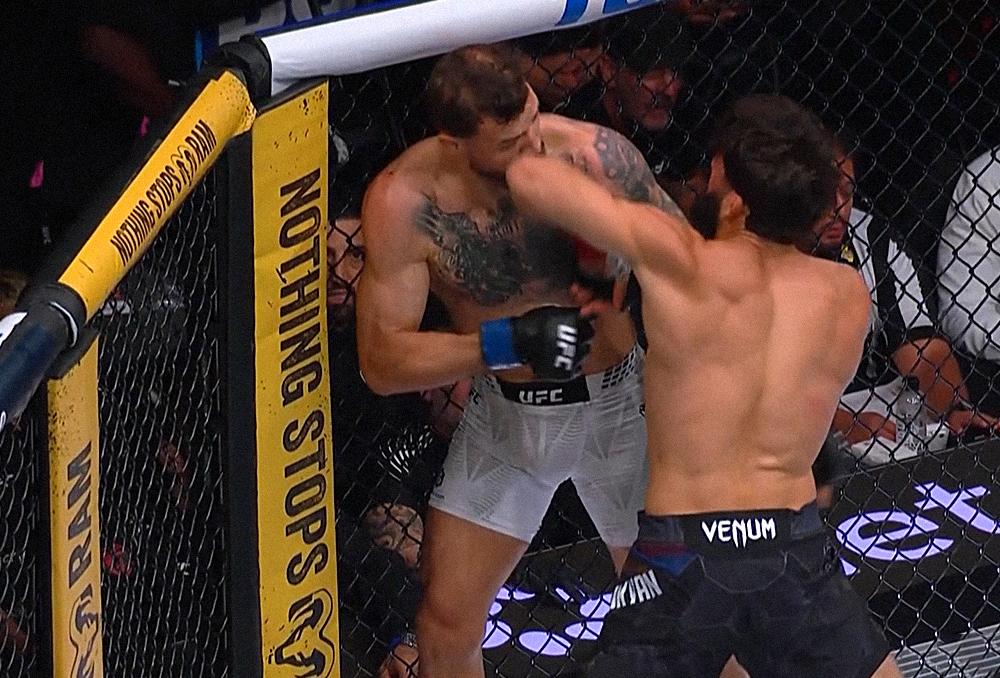UFC 331 : Arman Tsarukyan stoppe Mauricio Ruffy au premier round lors du co-main event