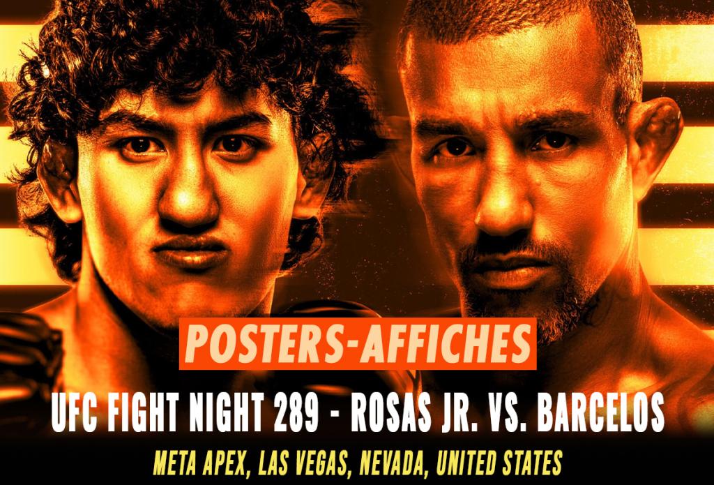 UFC Fight Night 289 - Les posters et les affiches | Las Vegas