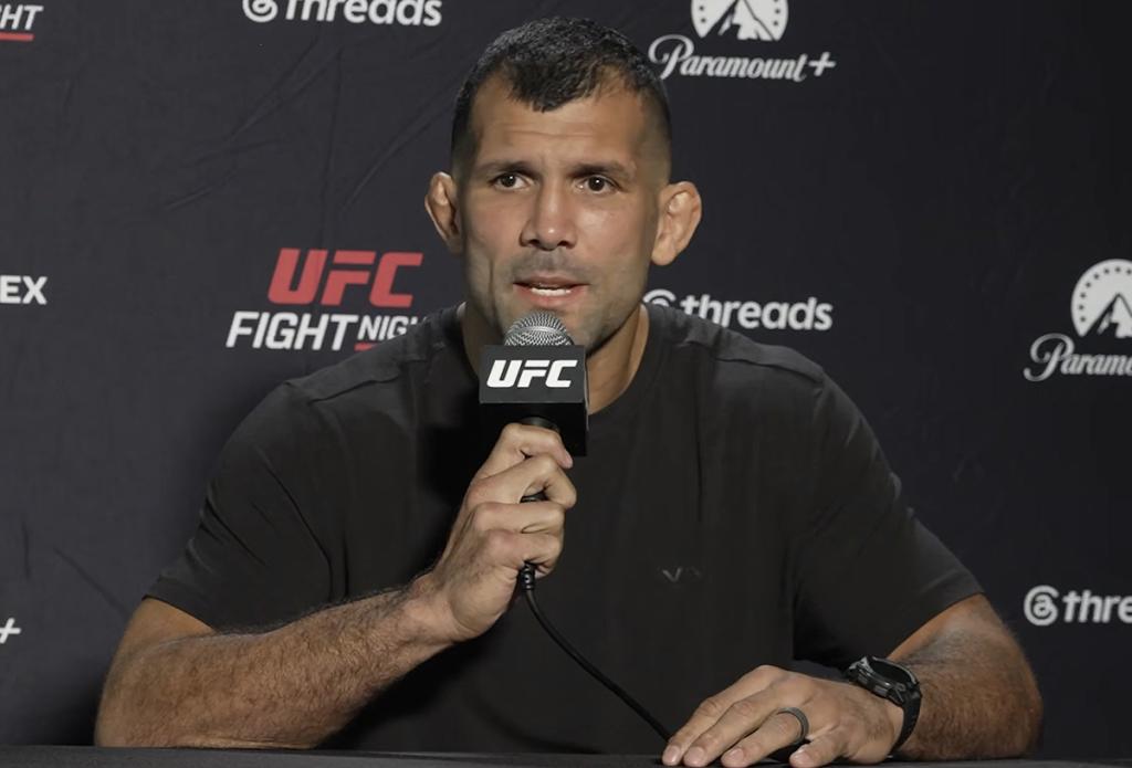 UFC Fight Night 289 : Rodolfo Vieira voit son co-main event comme un cadeau et refuse toute pression