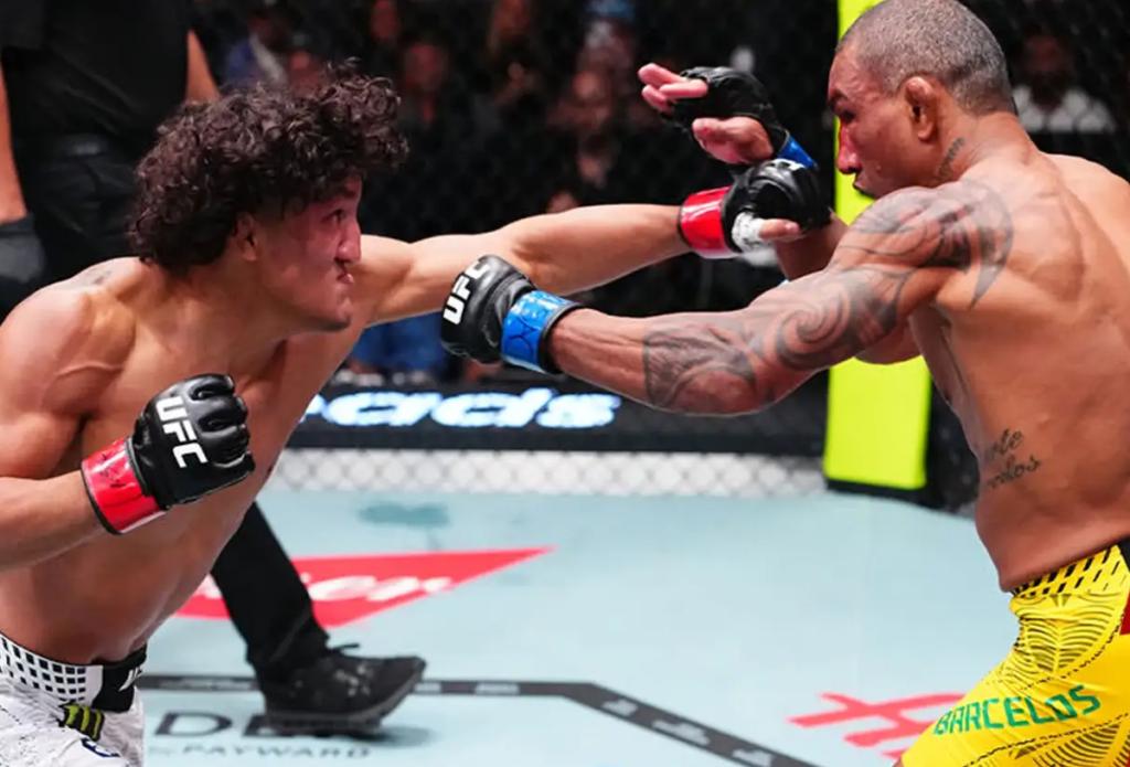 UFC Fight Night 289 : Raoni Barcelos prend la parole pour la première fois et se veut très rassurant après sa lourde frayeur
