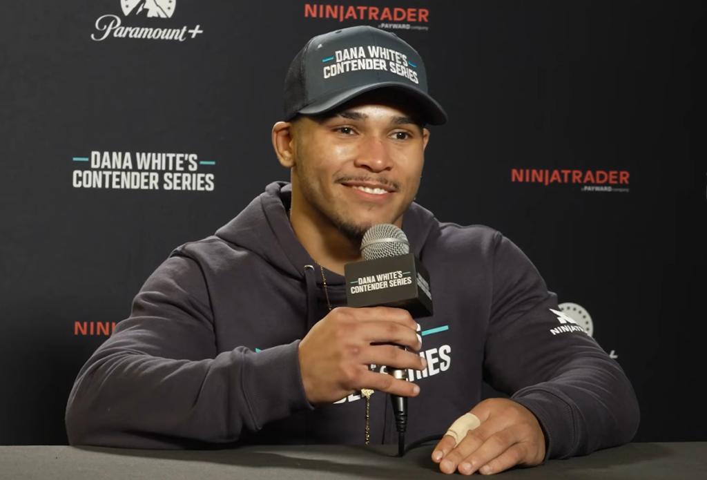 DWCS 95 : Vainqueur par KO en 63 secondes, Mateus Soares décroche son billet pour l'UFC