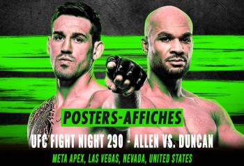 UFC Fight Night 290 - Les posters et les affiches | Las Vegas