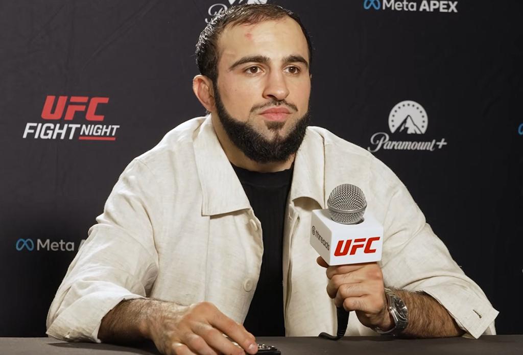 UFC Fight Night 290 : Débarrassé de ses blessures, Otari Tanzilovi savoure son KO retentissant sur Malcolm Wellmaker
