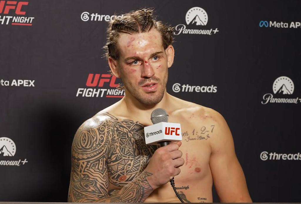 UFC Fight Night 290 : Brendan Allen « Je ne cours après personne, mais Dricus Du Plessis est la seule option logique. »