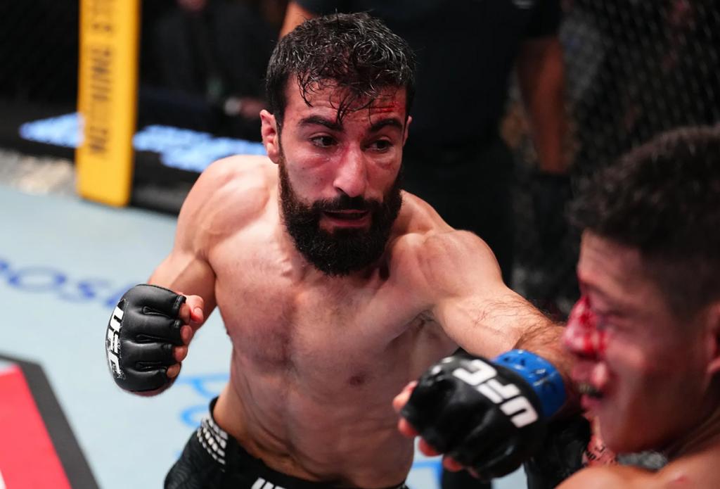 Invaincu avec sept victoires à l'UFC et en fin de contrat, Farid Basharat ne sera pas prolongé