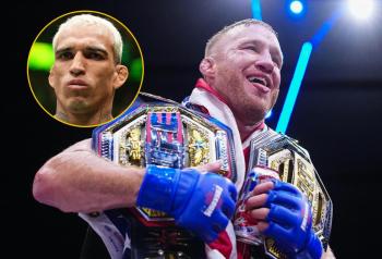 Charles Oliveira : Justin Gaethje ne gagnera pas plus d'argent que ce qu'il a touché à la Maison-Blanche