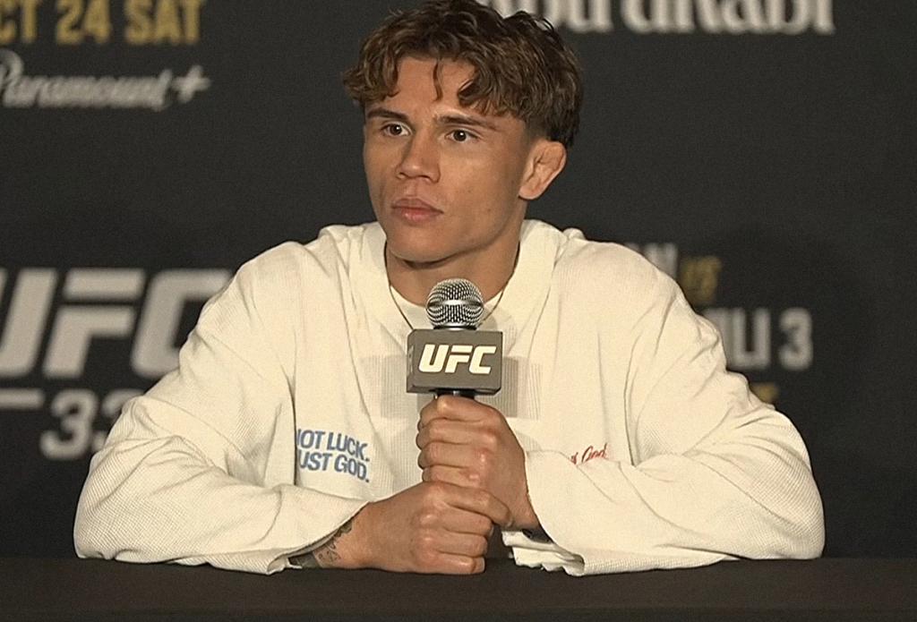 UFC 333 : Lone'er Kavanagh face au punch de Ramazan Temirov, « Une victoire me ramène dans le top 5 »