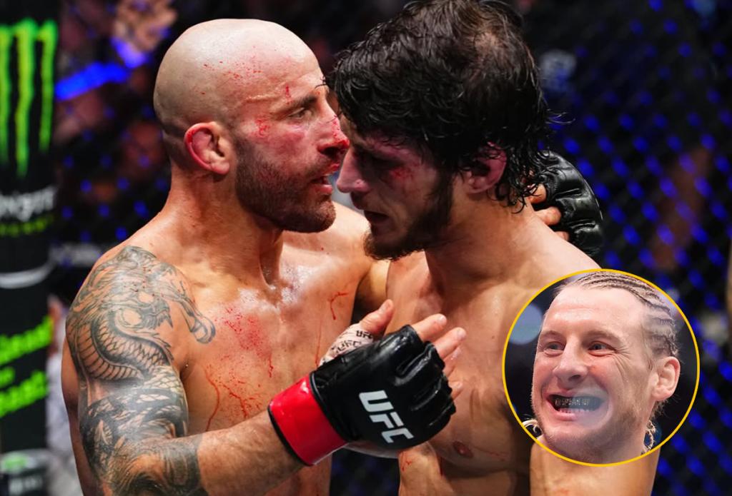 Paddy Pimblett accuse Movsar Evloev d'avoir baissé les bras face à Alexander Volkanovski à l'UFC 333