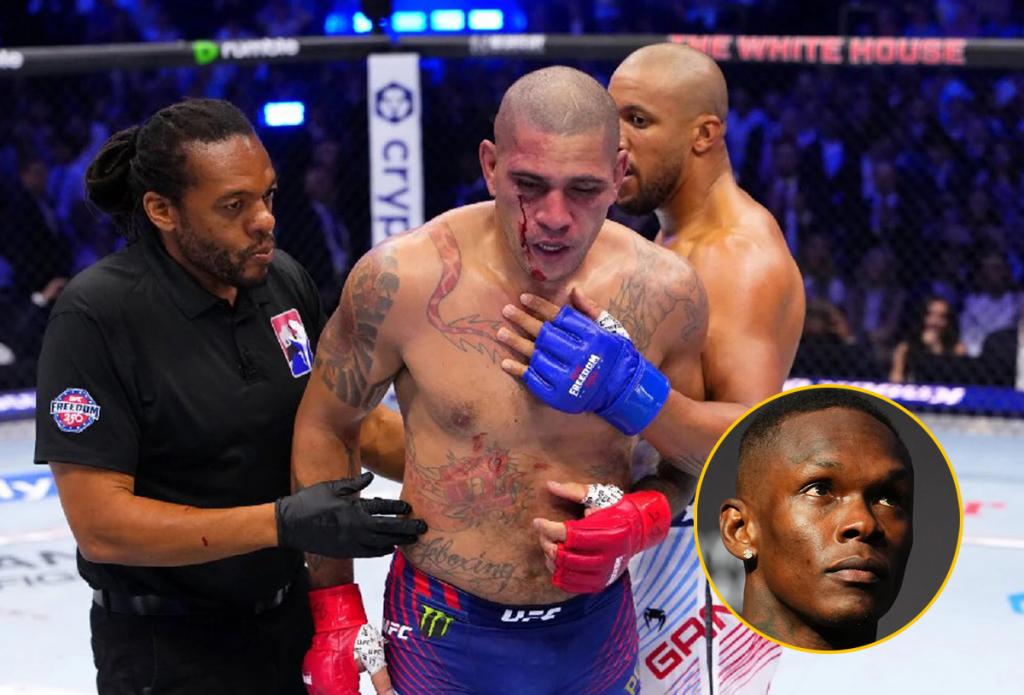 Adesanya ne comprend pas pourquoi AlexPereira s'entête à rester chez les lourds après avoir perdu contre Ciryl Gane