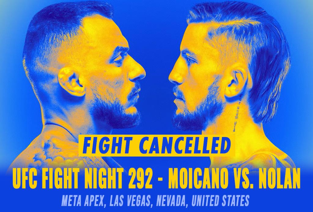UFC Fight Night 292 - Combats annulés / reprogrammés | Las Vegas