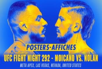 UFC Fight Night 292 - Les posters et les affiches | Las Vegas