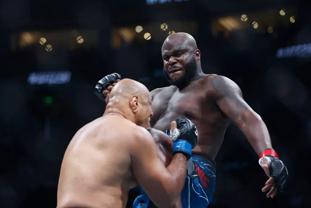 Derrick Lewis démolit Marcos Rogerio de Lima avec un coup de genou sauté | UFC 291