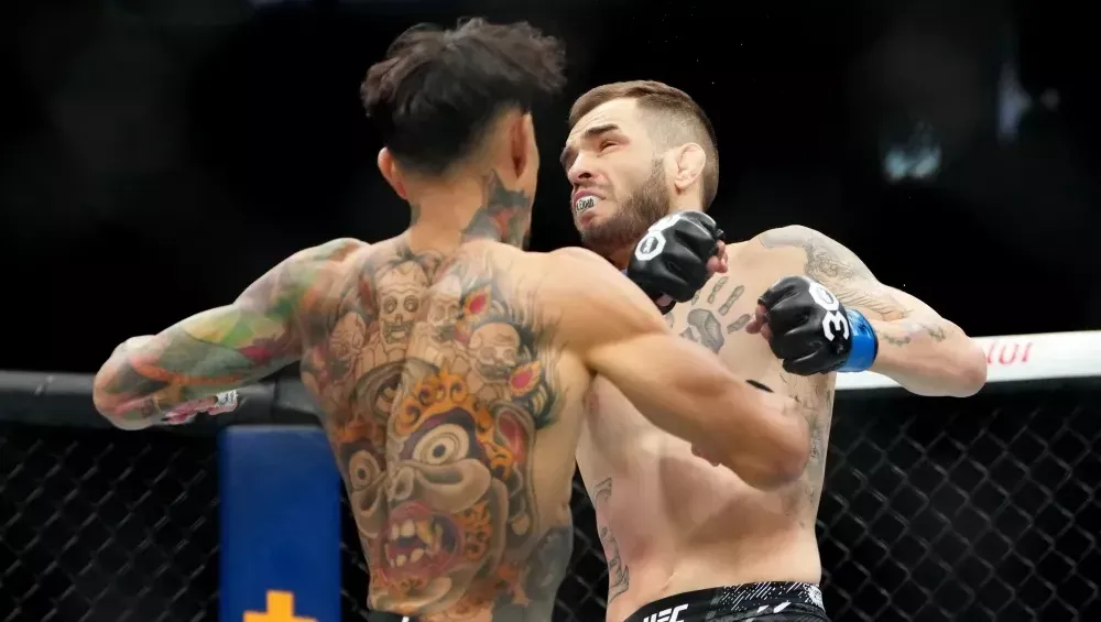 Andre Fili triomphe par TKO face à Lucas Almeida | UFC 296