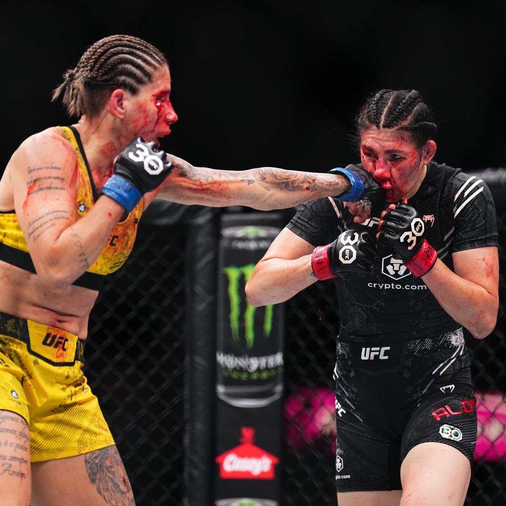 Irene Aldana triomphe dans un duel mémorable contre Karol Rosa | UFC 296