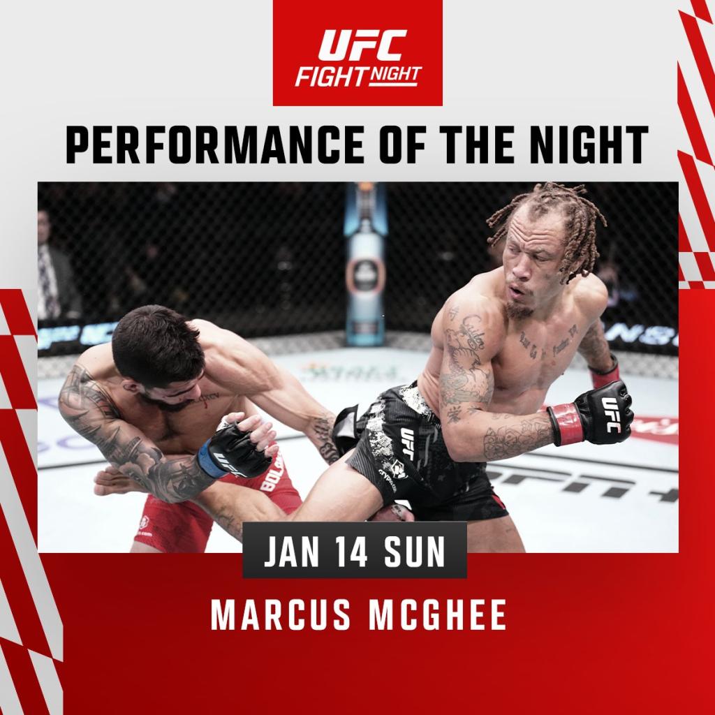 UFC on ESPN+ 92 - Bonus de combat | Las Vegas