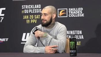 Charles Jourdain sait qu'il ne peut pas laisser l'excitation des “fans assoiffés de sang” affecter sa maîtrise de soi | UFC 297