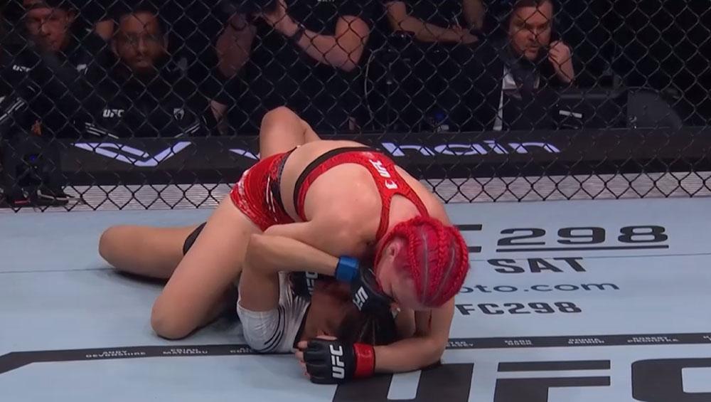 Gillian Robertson Domine Polyana Viana par TKO | UFC 297