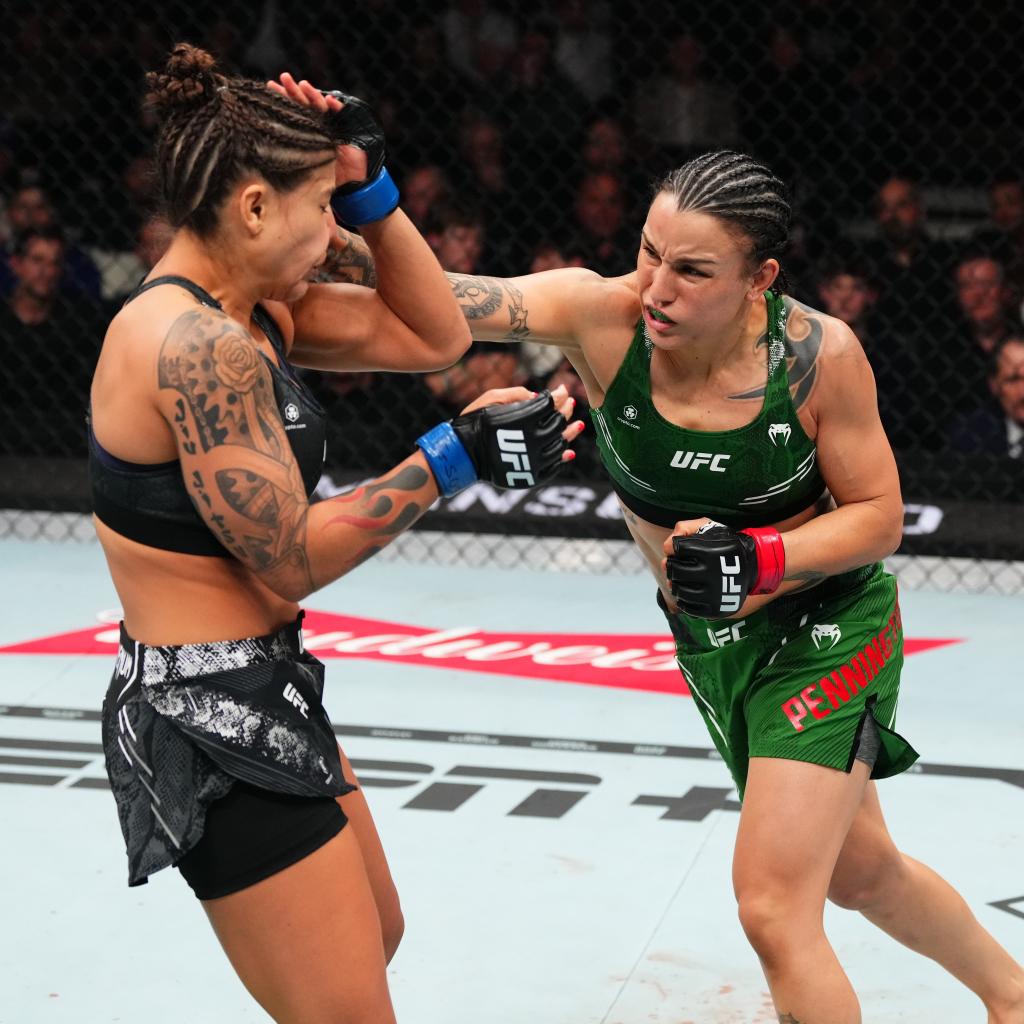 Raquel Pennington triomphe par décision unanime et devient la nouvelle championne des poids coqs | UFC 297