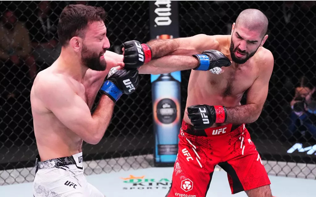 Aiemann Zahabi maintient sa série de victoires : Une performance impressionnante contre Javid Basharat | UFC on ESPN+ 96