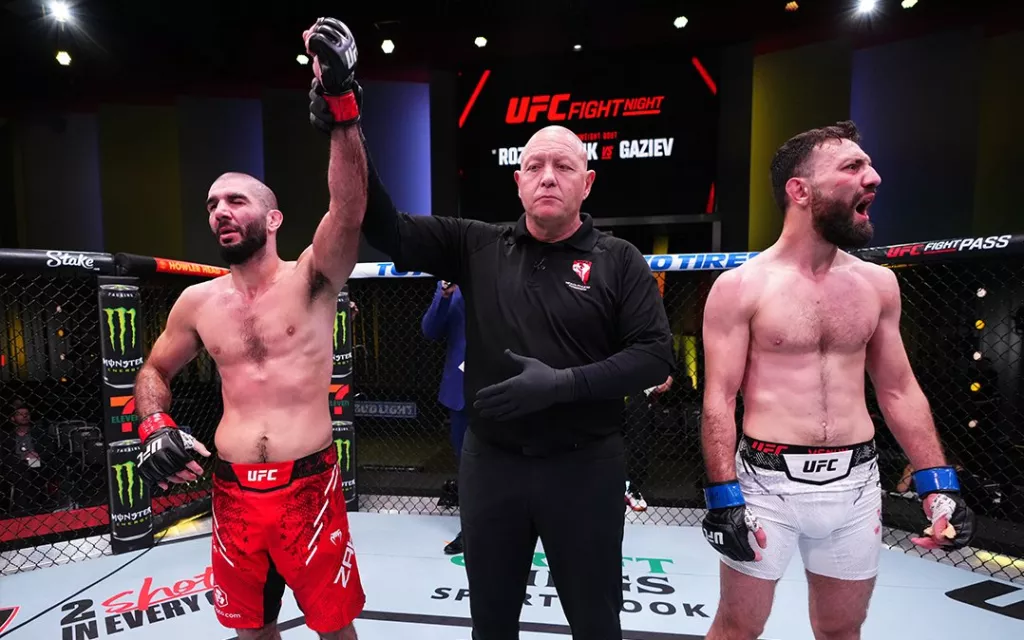 Aiemann Zahabi maintient sa série de victoires : Une performance impressionnante contre Javid Basharat | UFC on ESPN+ 96