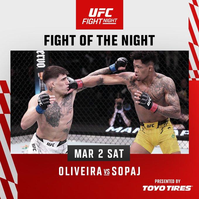 UFC on ESPN+ 96 - Bonus de combat | Las Vegas