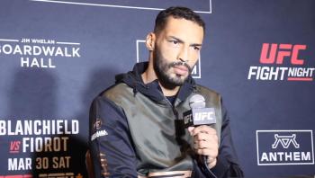 Bruno Silva se souvient d'avoir travaillé comme videur lorsque Chris Weidman a mis KO Anderson Silva | UFC on ESPN 54