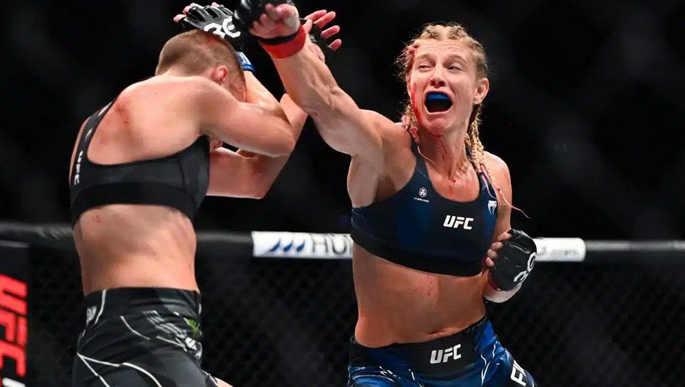 Manon Fiorot ouverte à un combat contre Maycee Barber, mais seulement pour un titre intérimaire UFC poids mouche