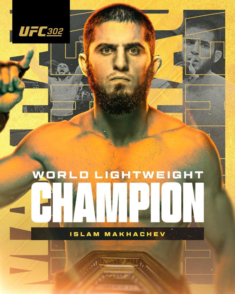 Islam Makhachev vs. Dustin Poirier | UFC 302