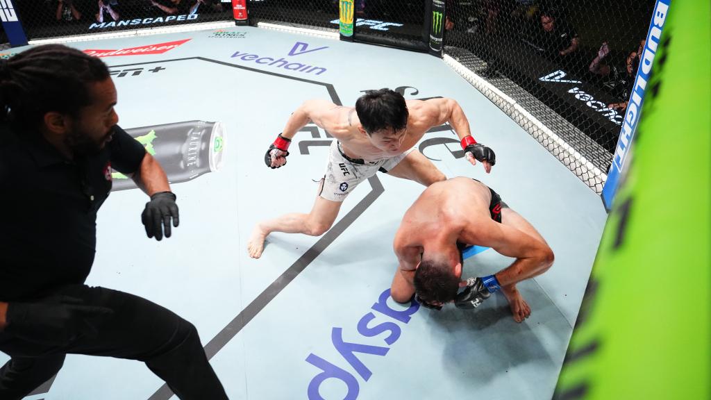 Doo Ho Choi renoue avec la victoire et fond en larmes | UFC on ESPN 60