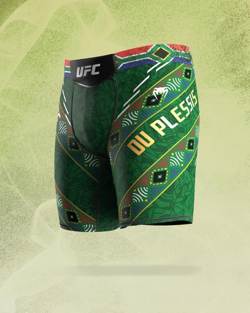 Découvrez les Shorts Exclusifs des Vedettes de l'UFC 305 : Dricus Du Plessis et Israel Adesanya