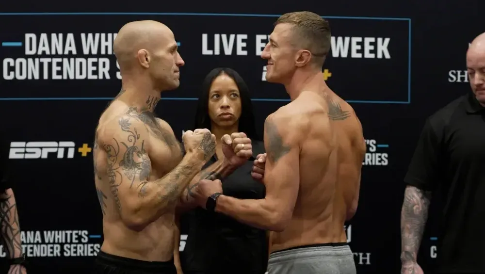 Dana White's Contender Series 68 - La pesée : résultats