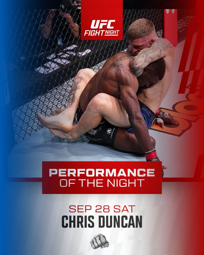 UFC on ESPN+ 101 - Bonus de combat | Paris