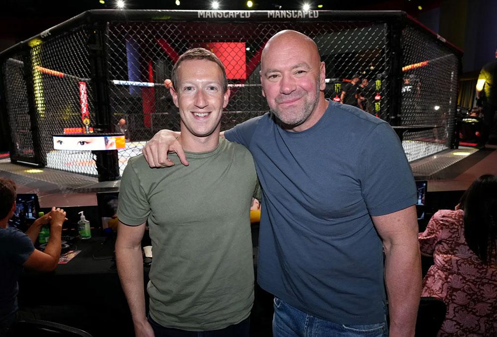 Dana White sollicite Mark Zuckerberg pour réformer le système de classement