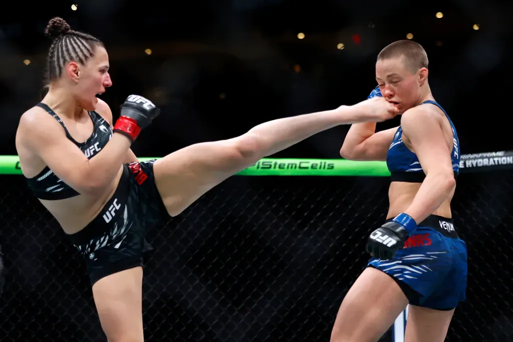 Erin Blanchfield remporte une victoire serrée contre Rose Namajunas | Edmonton