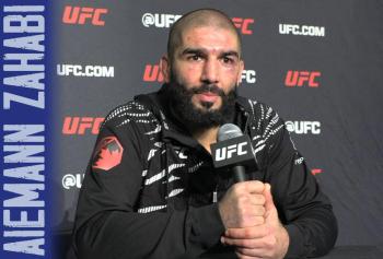 Aiemann Zahabi vise un adversaire classé après sa victoire à l'UFC Fight Night 246 | Edmonton