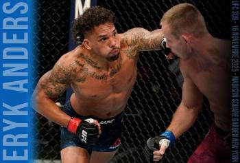 Eryk Anders dévoile son plan de retraite et promet un KO face à Weidman au prestigieux MSG | New York