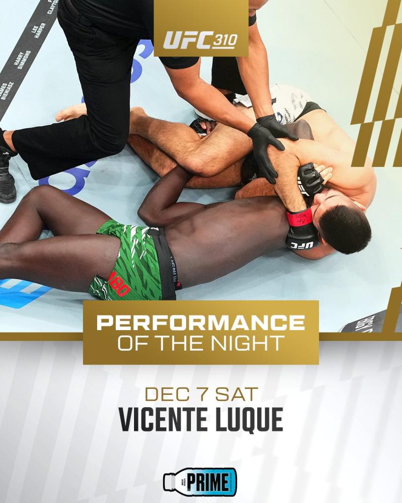 UFC 310 - Bonus de la soirée | Las Vegas