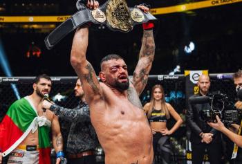 Hatef Moeil déchu de son titre de champion poids lourds de l’Oktagon MMA