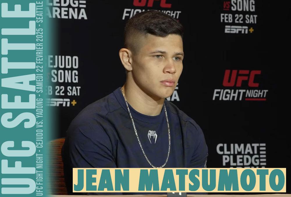 Jean Matsumoto voit en Rob Font une chance unique pour propulser sa carrière à l'UFC | Seattle