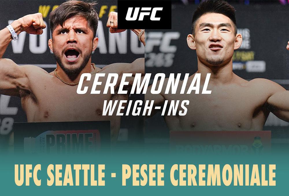 UFC on ESPN+ 110 - Le pesée cérémoniale | Seattle