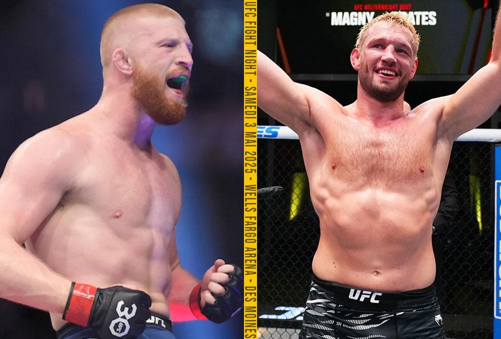 Bo Nickal affrontera Reinier de Ridder à l'UFC Des Moines le 3 mai dans un combat en poids moyens