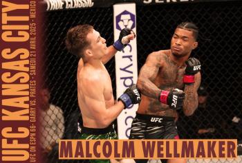 Malcolm Wellmaker signe des débuts sensationnels à l'UFC on ESPN 66 à Kansas City