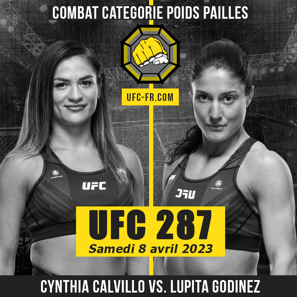 UFC 287 - Cynthia Calvillo vs Lupita Godinez